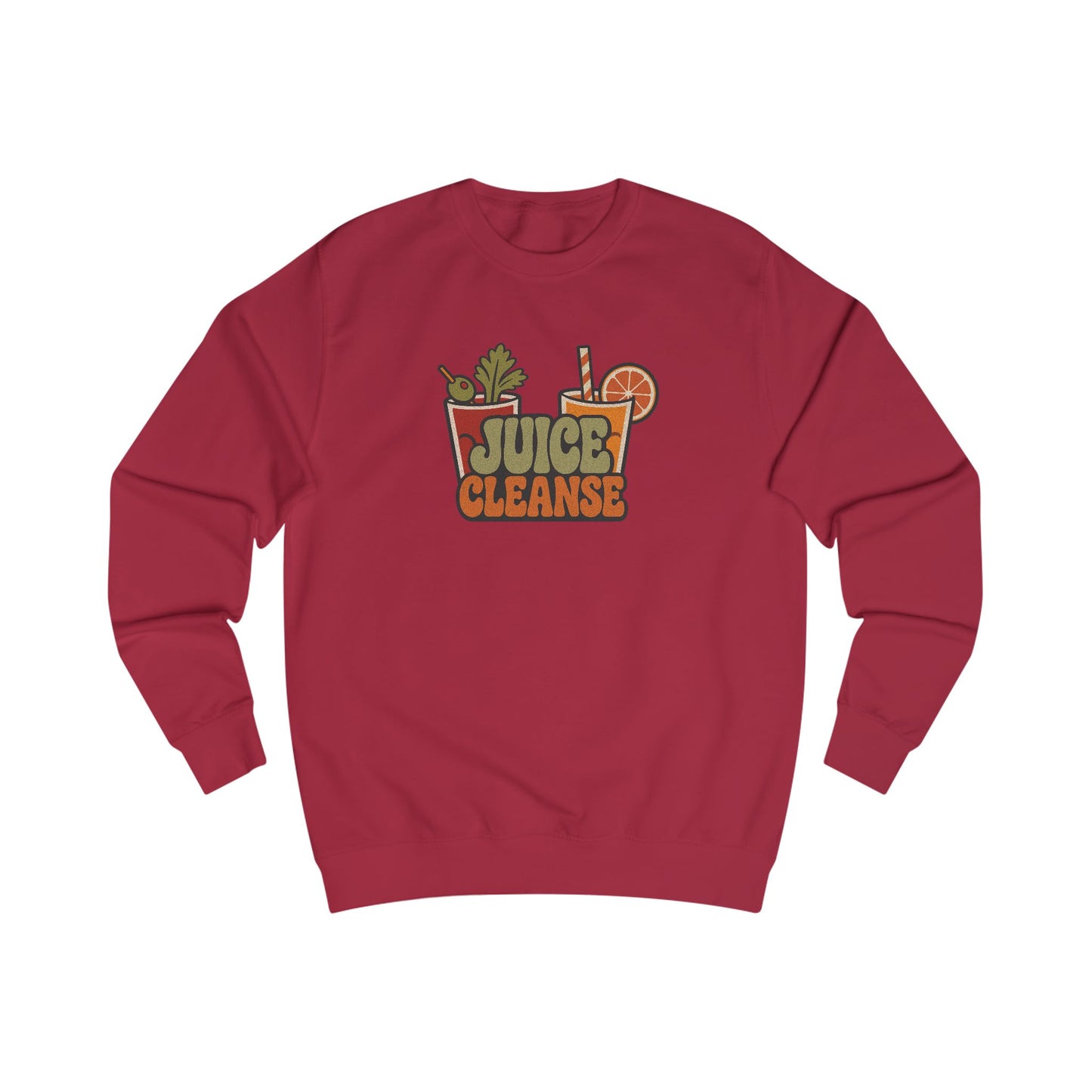 Juice Cleanse Liquid Diet — Boozy Brunch Retro Sweatshirt (Light)