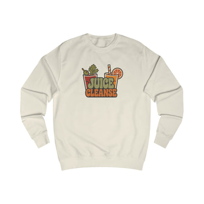 Juice Cleanse Liquid Diet — Boozy Brunch Retro Sweatshirt (Light)