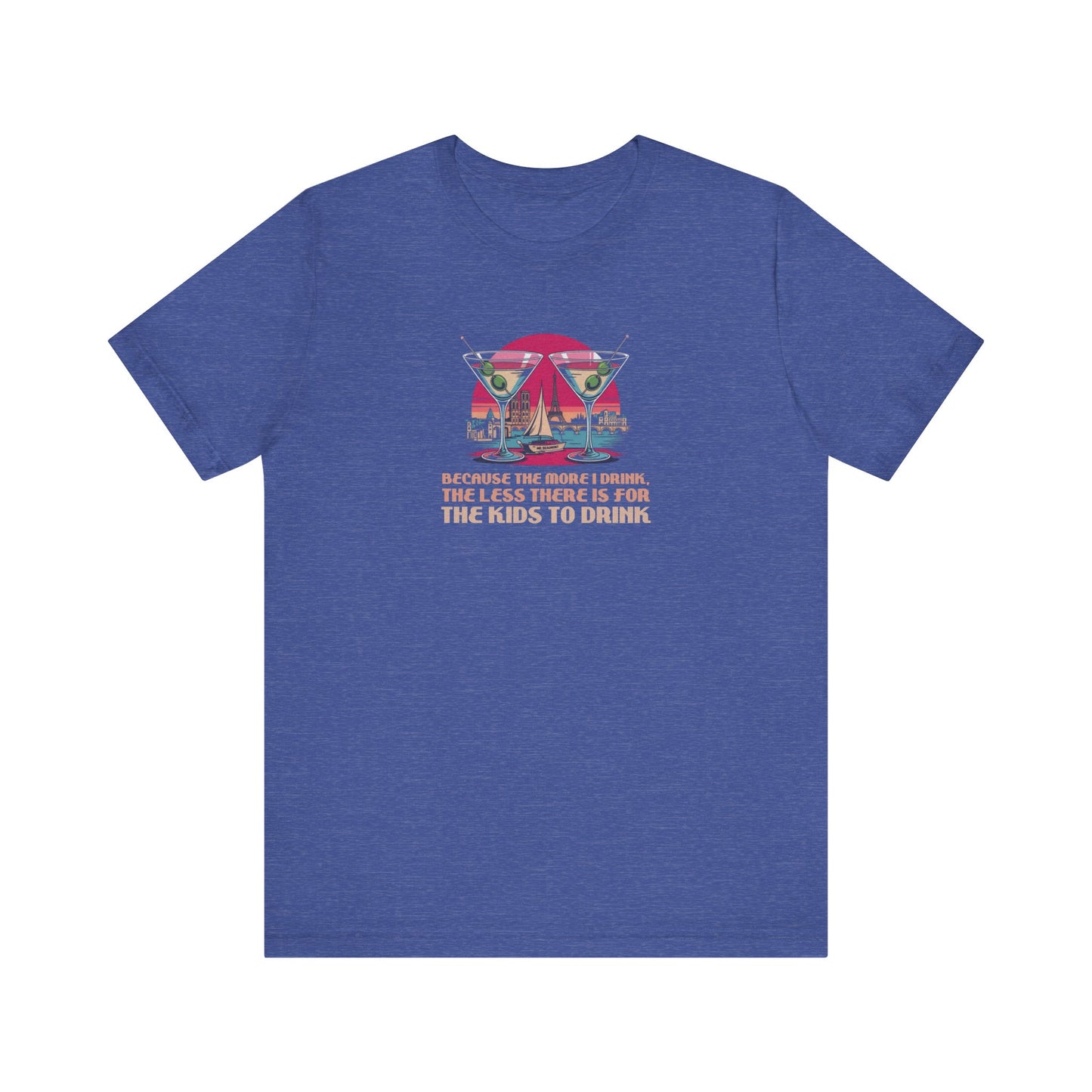 Open Bar (for the Kids) — Friends Retro Tee (Dark)