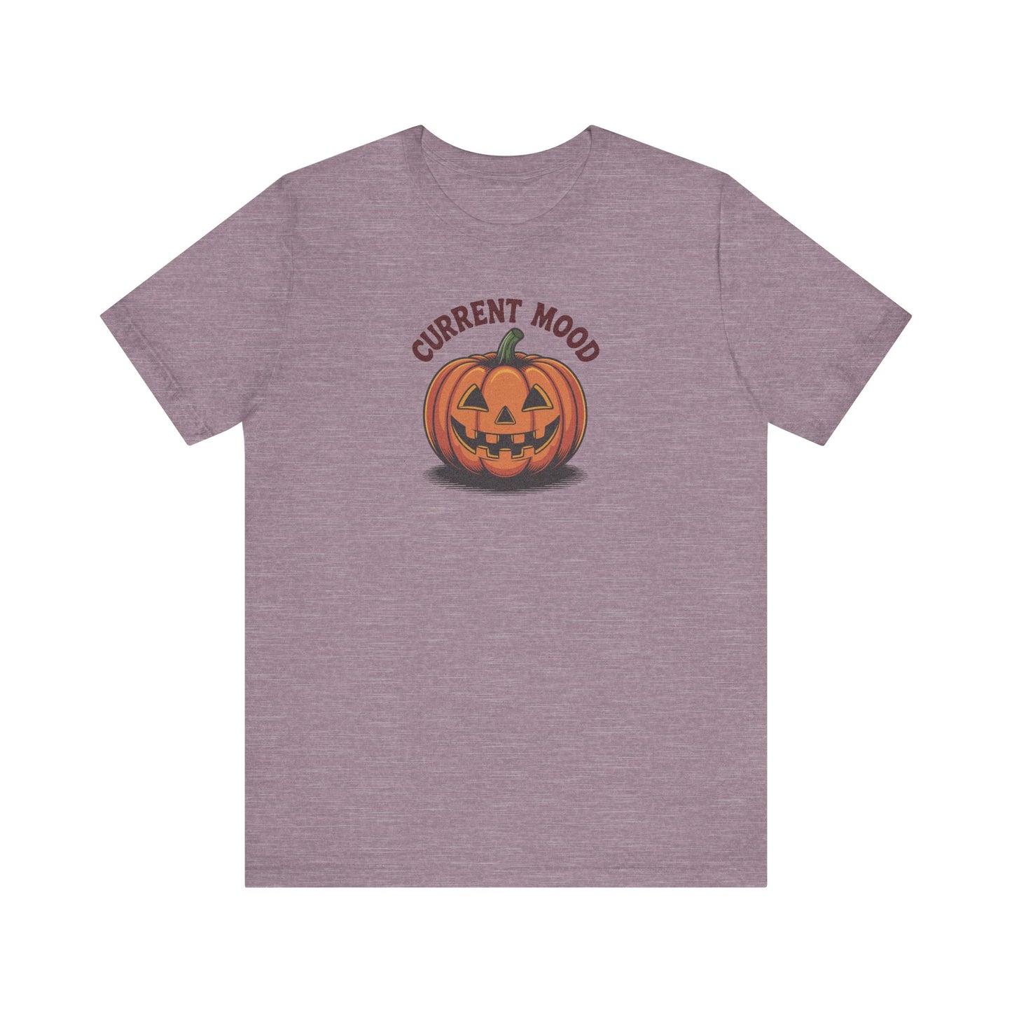 Current Mood (Vintage Jack) — Retro Halloween Tee (Light)