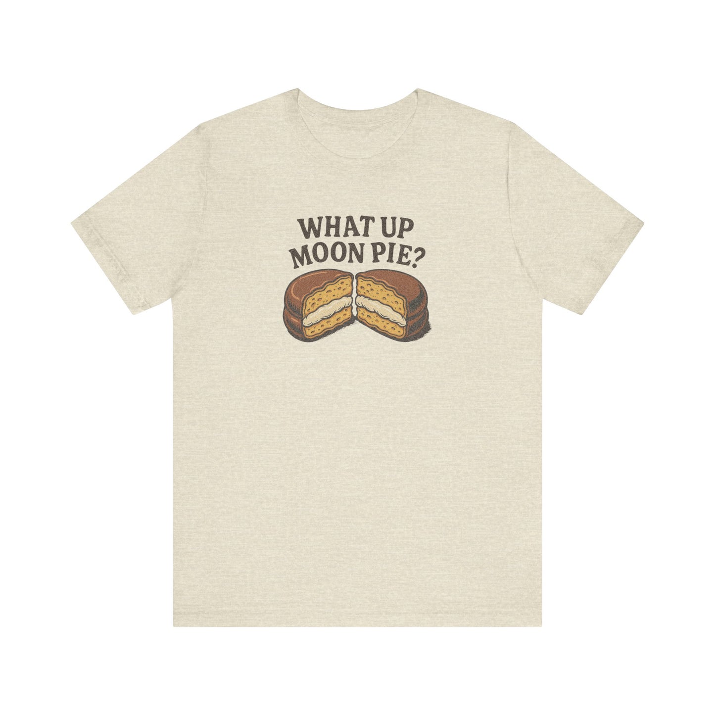 What Up, Moon Pie? — Big Bang Theory Retro Tee (Light)