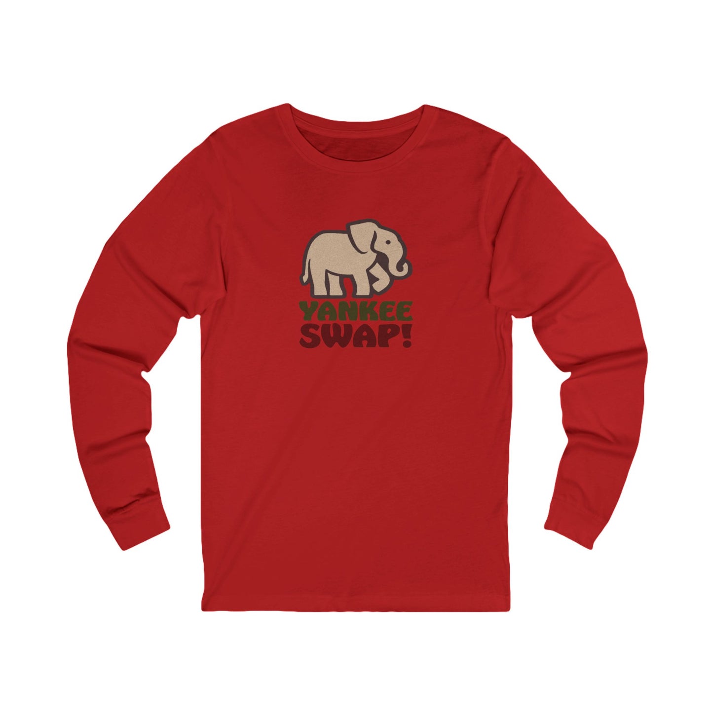 Yankee Swap! Christmas Party — Michael Scott Retro Long Sleeve (Light)