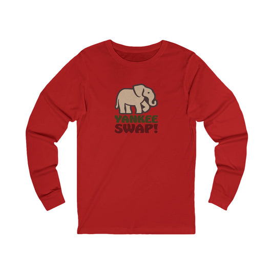 Yankee Swap! Christmas Party — Michael Scott Retro Long Sleeve (Light)