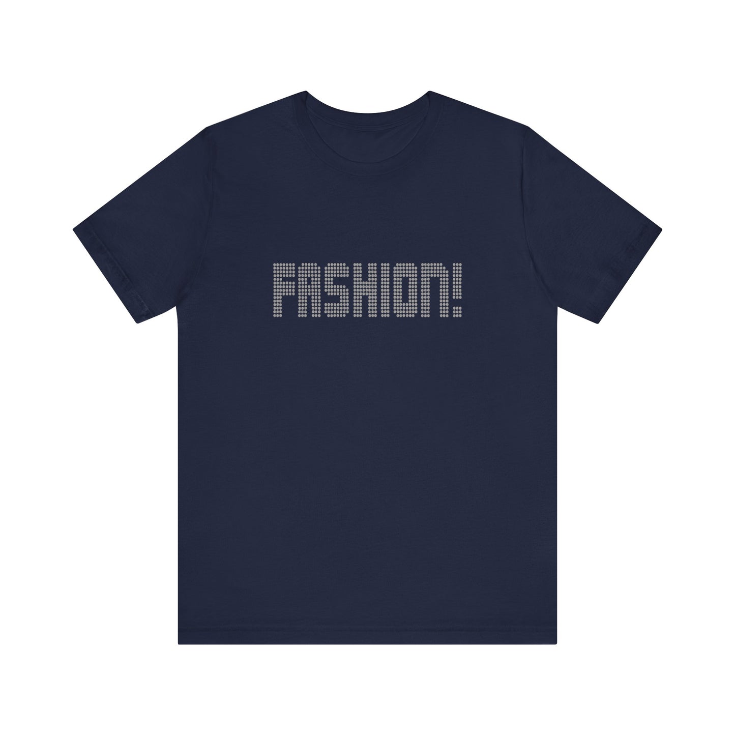 FASHION! — Psych Faux Rhinestones Retro Tee (Dark)
