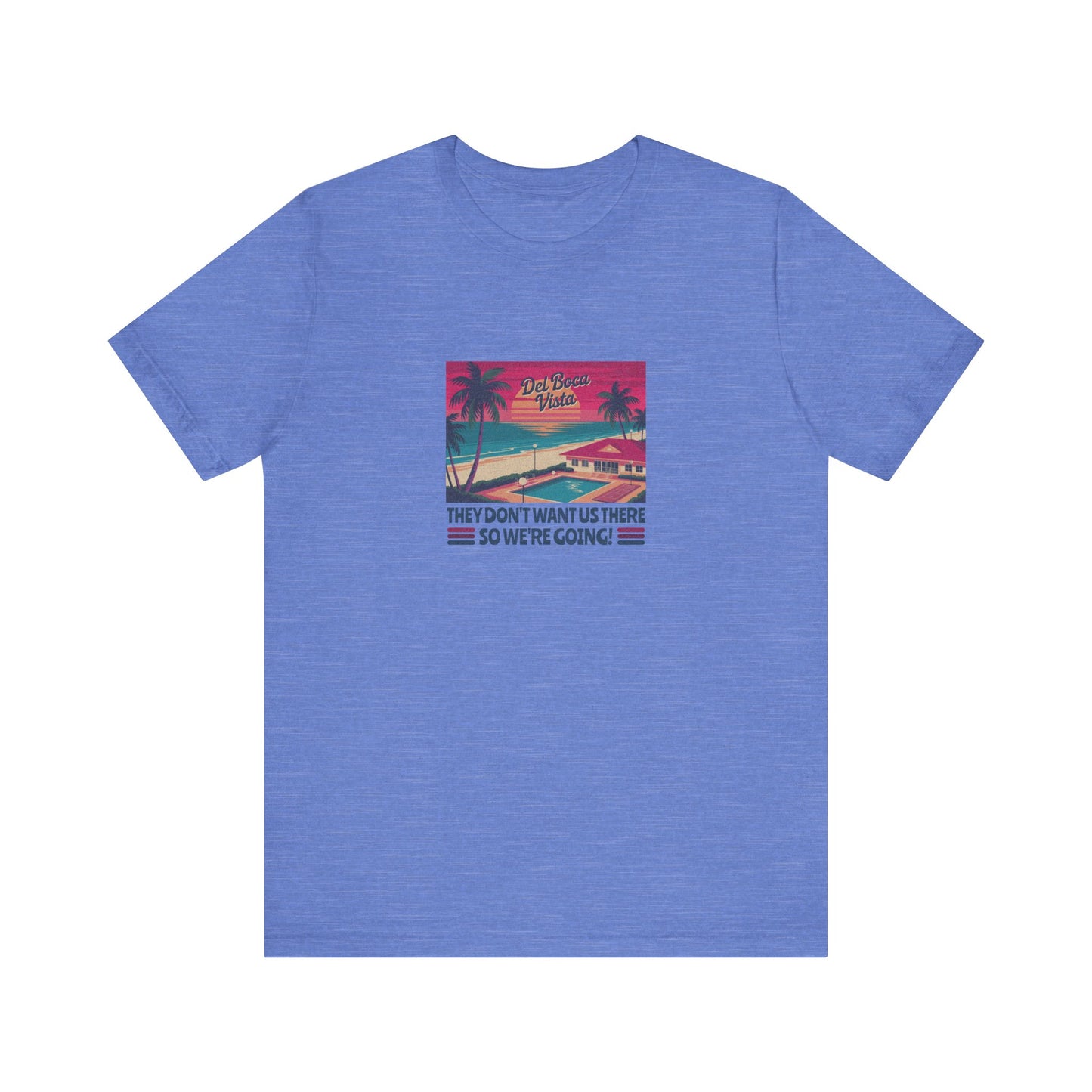 Del Boca Vista (We’re Going!) — Seinfeld Retro Tee (Light)