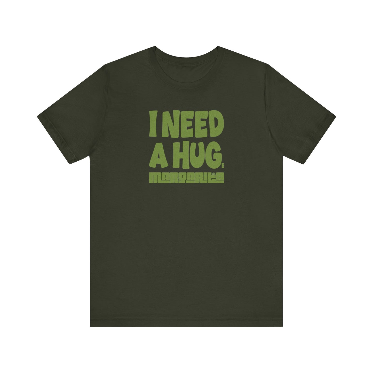I Need a Huge Margarita – Bar Humor Retro Tee (Dark)