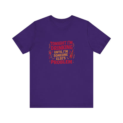 The Problem is Coming From Inside the Bar — Retro Tee (Dark)