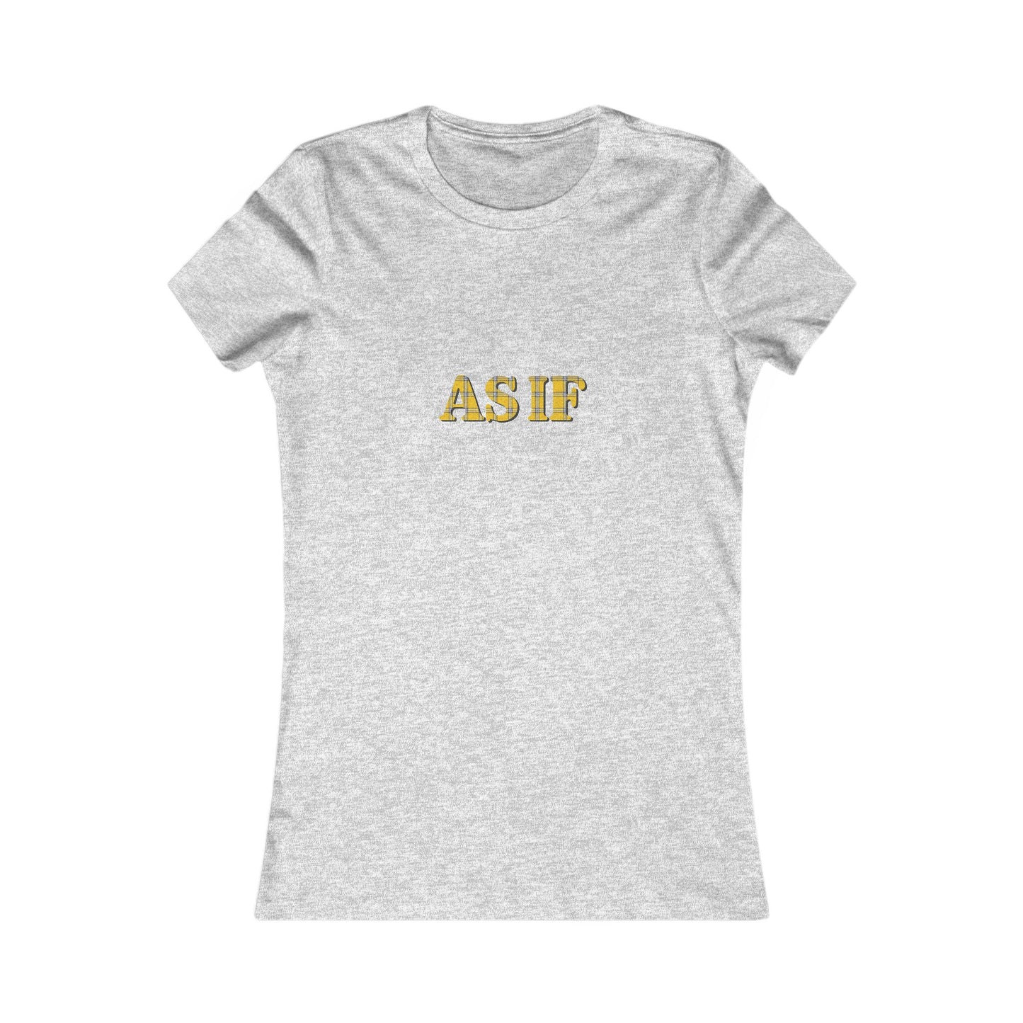 As If — Clueless Cher Horowitz Retro Women's Tee (Light)