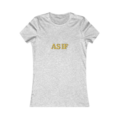 As If — Clueless Cher Horowitz Retro Women's Tee (Light)
