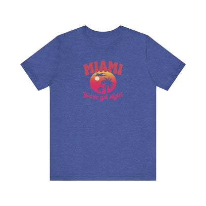 Miami, You've Got Style! — Golden Girls Retro Tee (Dark)