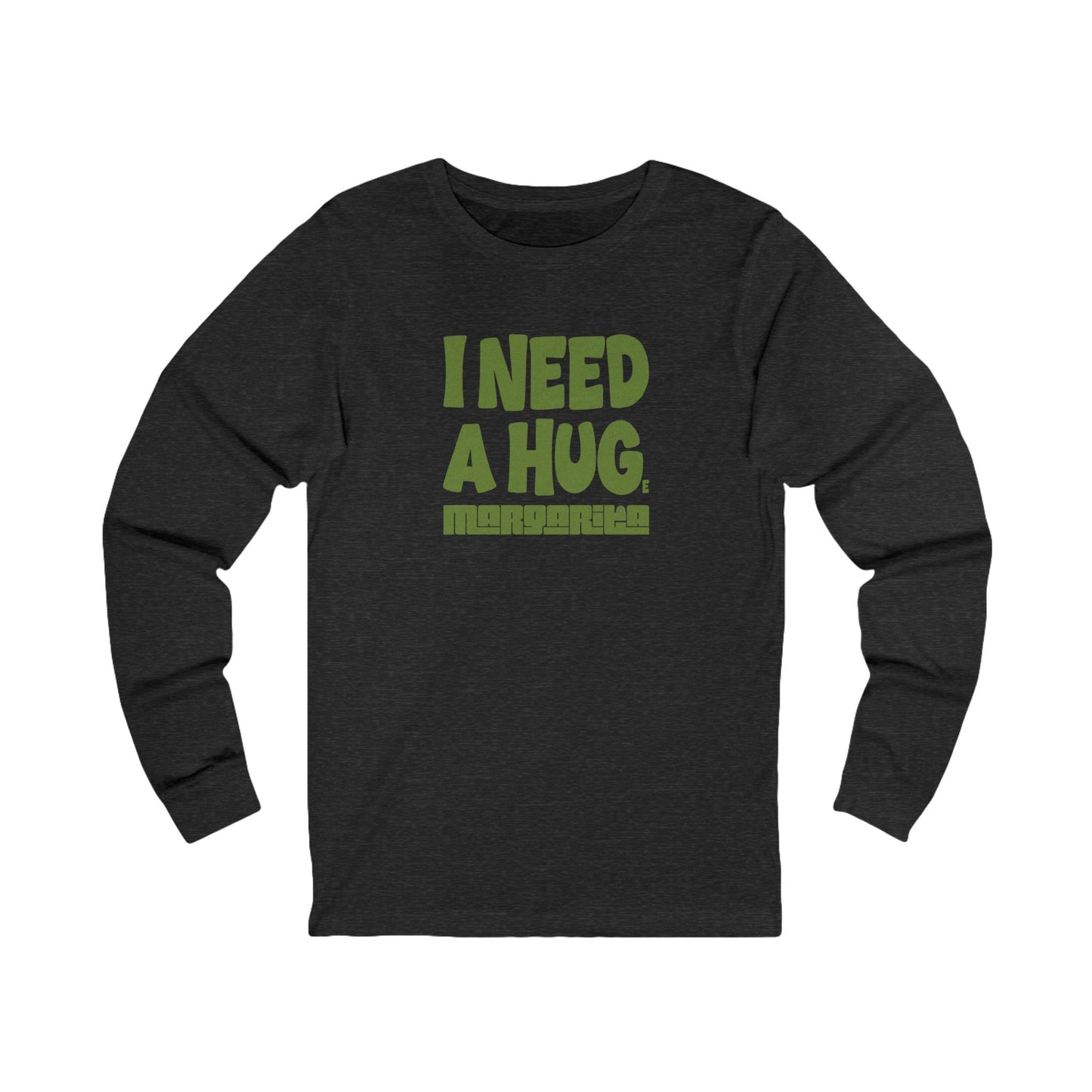 I Need a Huge Margarita – Bar Humor Retro Long Sleeve (Dark)