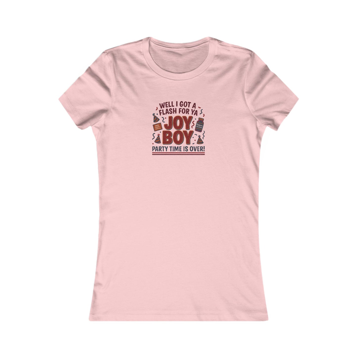 Joy Boy — Seinfeld Library Investigator Women's Tee (Light)