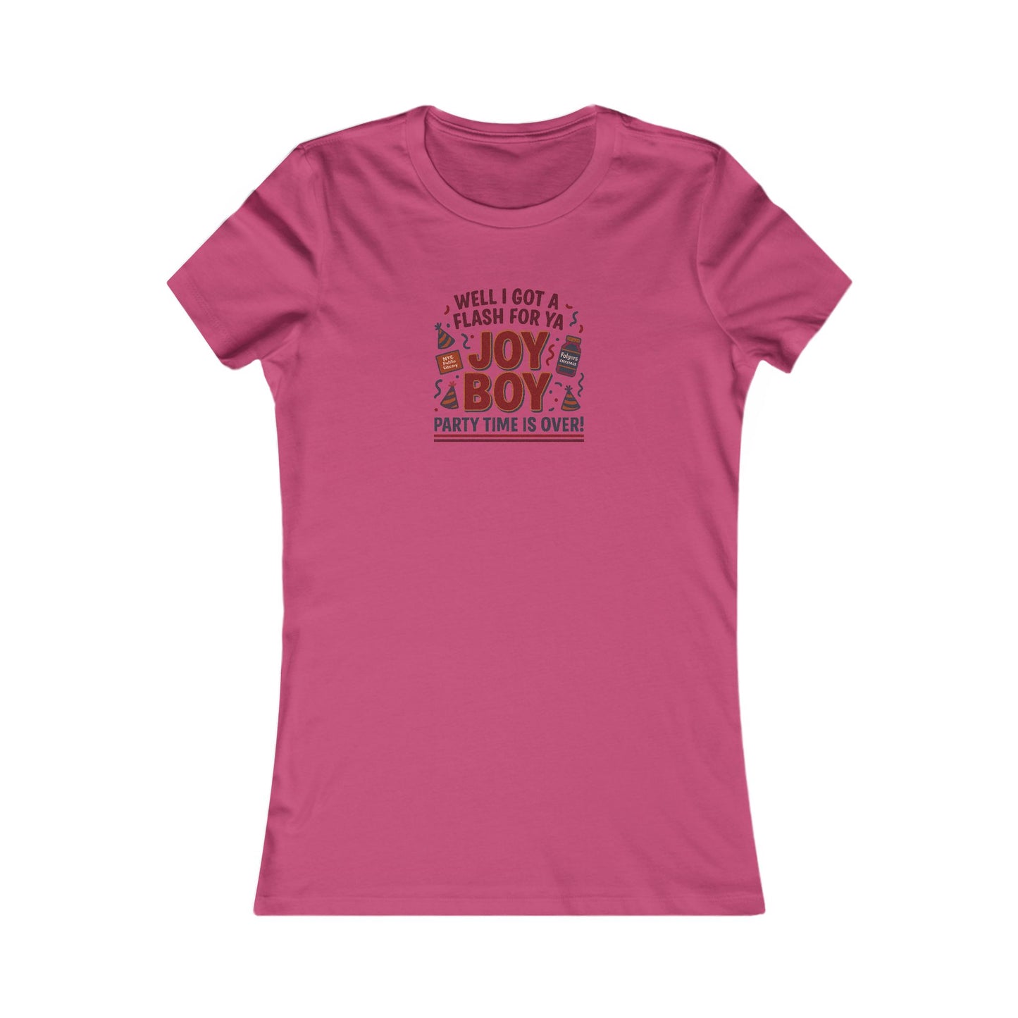 Joy Boy — Seinfeld Library Investigator Women's Tee (Light)