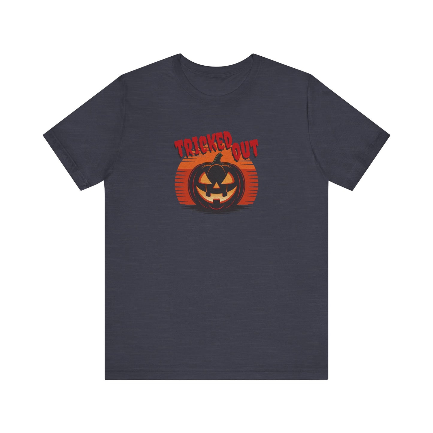 Tricked Out — Vintage Jack-O’-Lantern Tee (Dark)