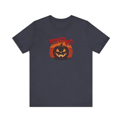 Tricked Out — Vintage Jack-O’-Lantern Tee (Dark)