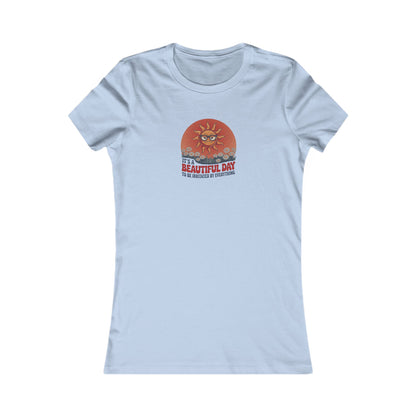 Beautiful Day To Be Irritated by Everything — Retro Women's Tee (Light)
