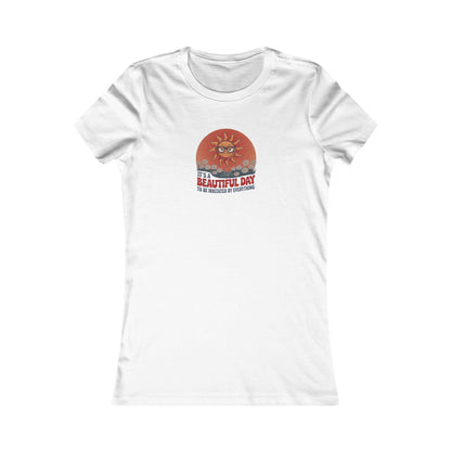Beautiful Day To Be Irritated by Everything — Retro Women's Tee (Light)