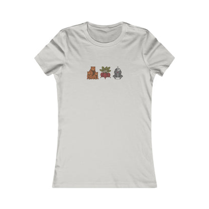 Bears, Beets, Battlestar (Icons) — Retro Women's Tee (Light)