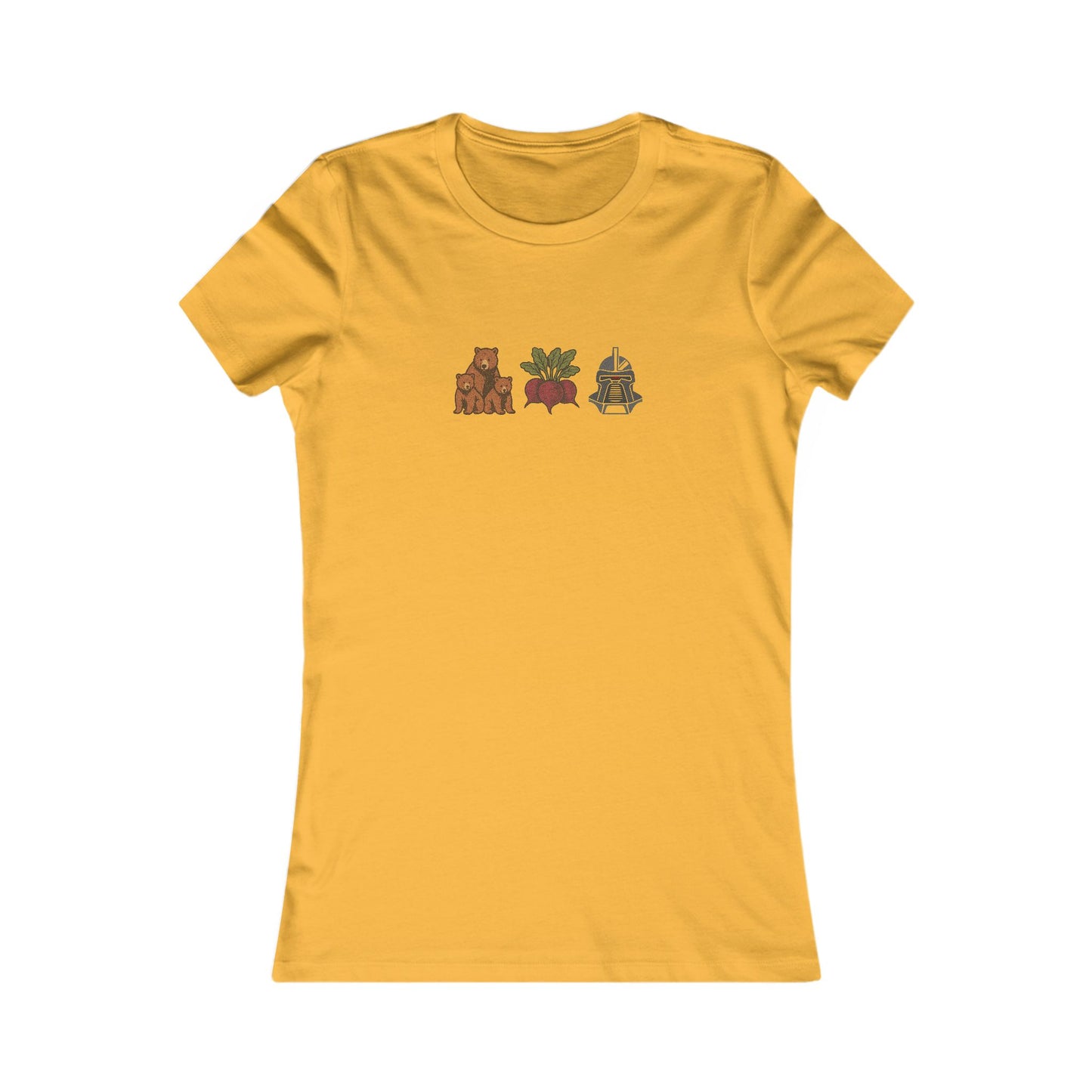 Bears, Beets, Battlestar (Icons) — Retro Women's Tee (Light)
