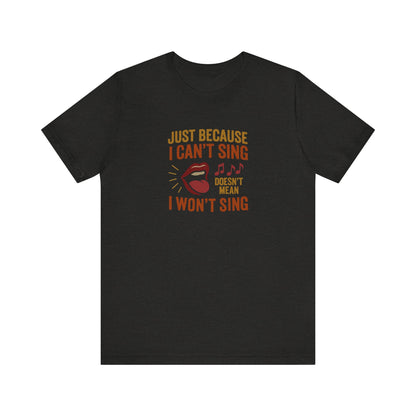 Sing Like Nobody’s Listening — Retro Tee (Dark)