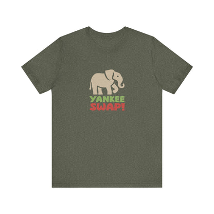 Yankee Swap! Christmas Party — Michael Scott Retro Tee (Dark)