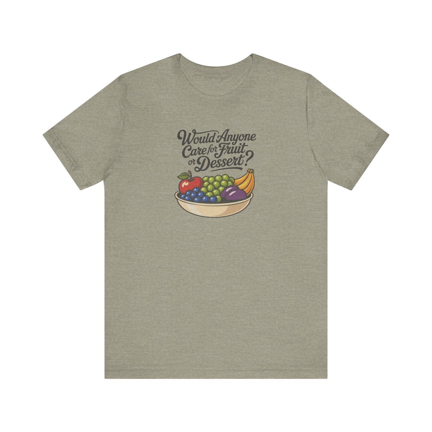 Would Anyone Care for Fruit or Dessert? — Clue Retro Tee (Light)