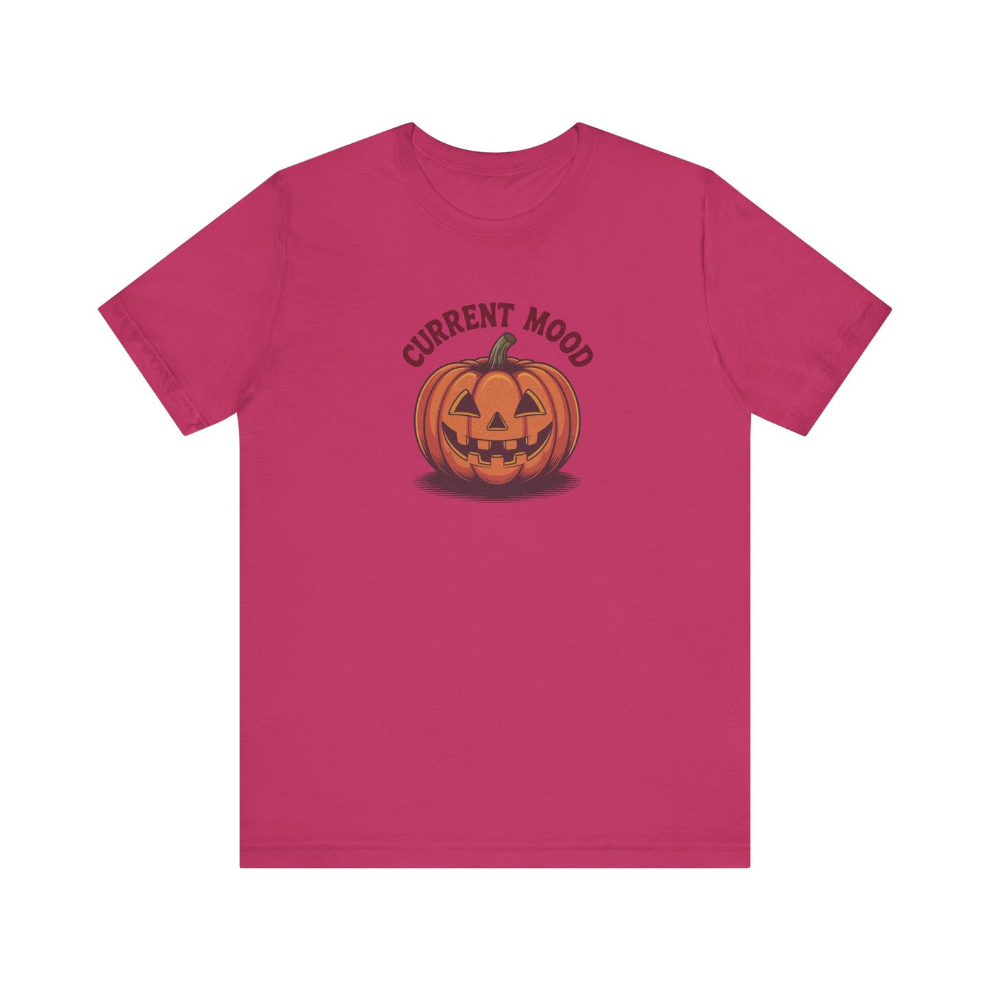 Current Mood (Vintage Jack) — Retro Halloween Tee (Light)