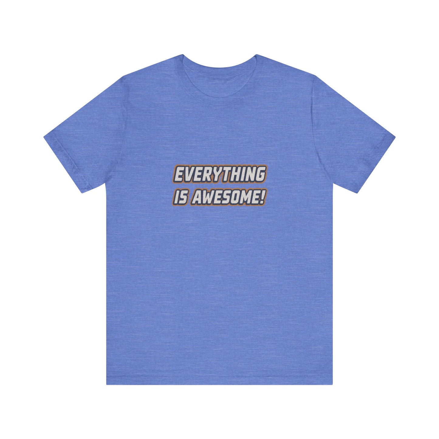 Everything is Awesome! — The LEGO Movie-Inspired Retro Tee (Light)