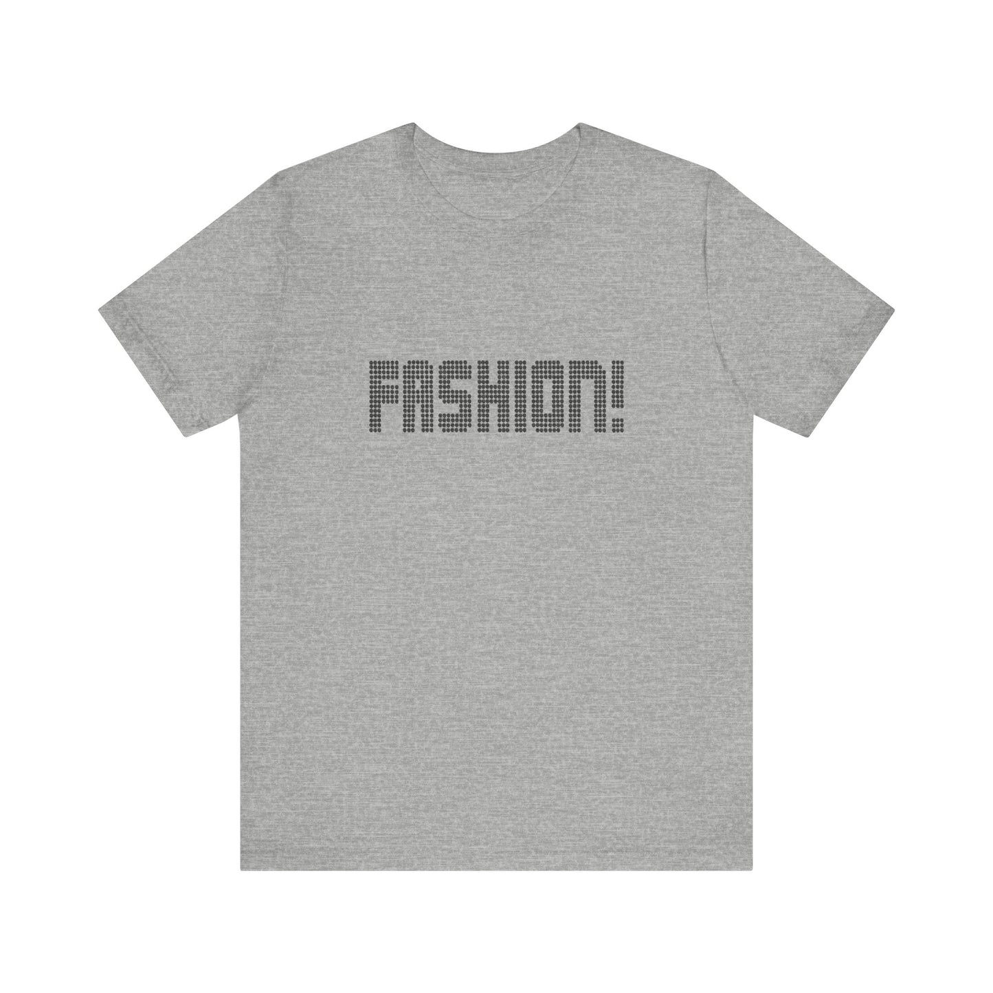 FASHION! — Psych Faux Rhinestones Retro Tee (Light)