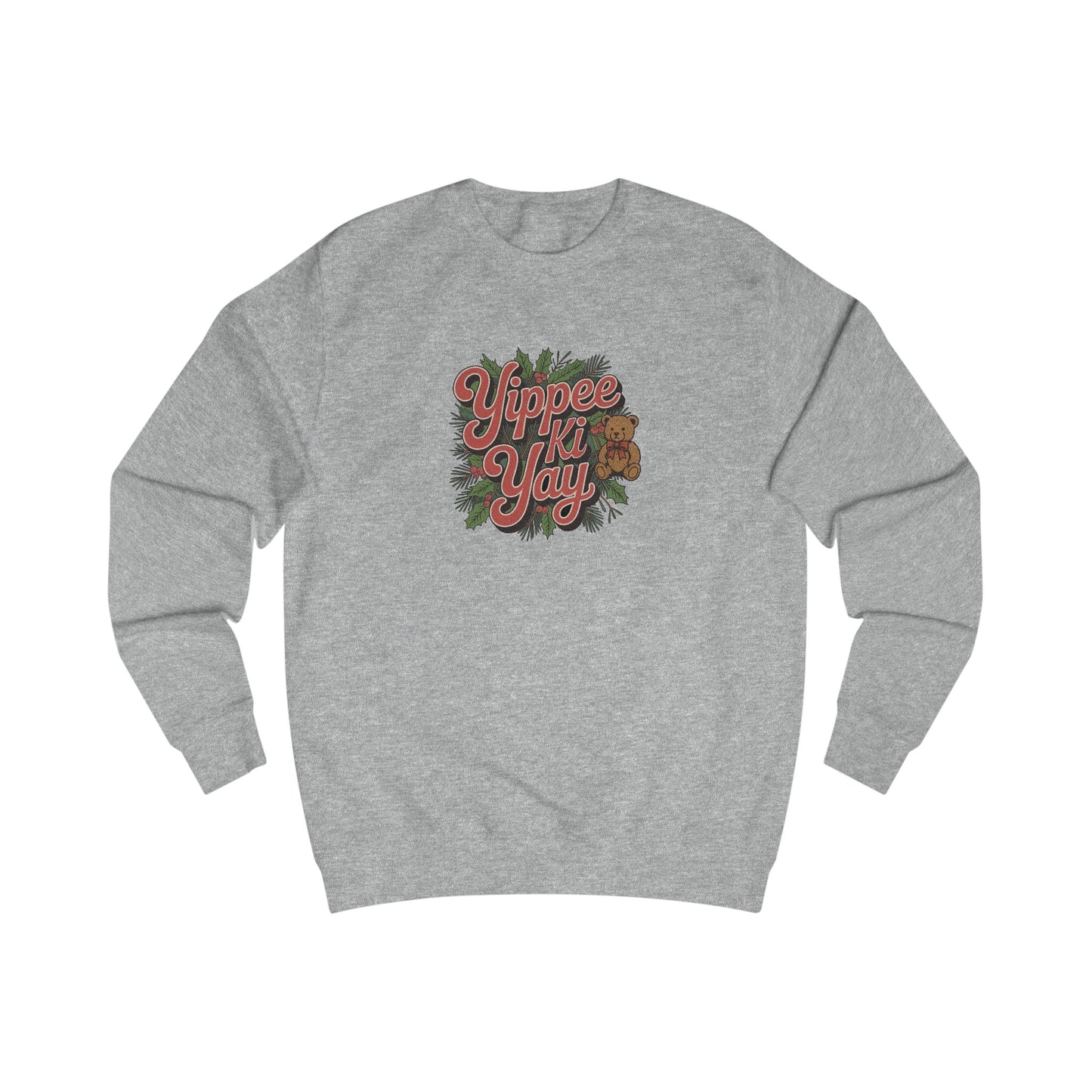 Yippee Ki Yay — Die Hard Retro Christmas Sweatshirt (Light)