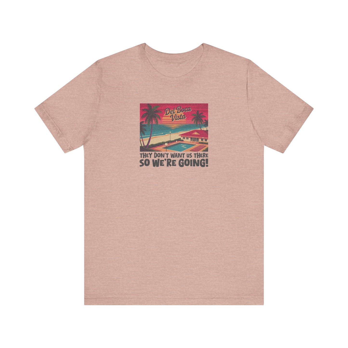 Del Boca Vista (We’re Going!) — Seinfeld Retro Tee (Light)