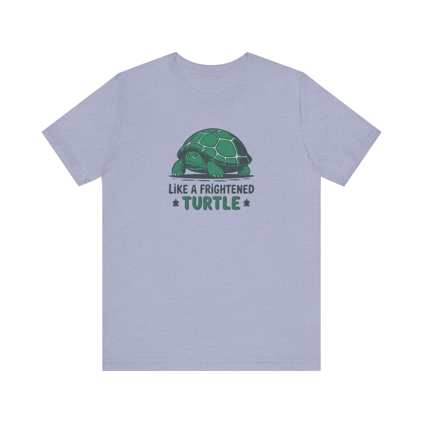 Like a Frightened Turtle — George Costanza Shrinkage Retro Tee (Light)
