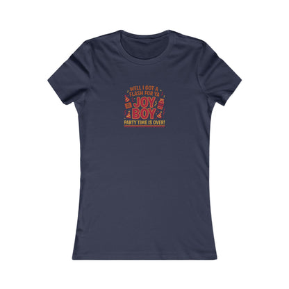 Joy Boy — Seinfeld Library Investigator Women's Tee (Dark)
