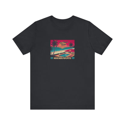 Del Boca Vista (Move Here For Spite!) — Seinfeld Retro Tee (Dark)