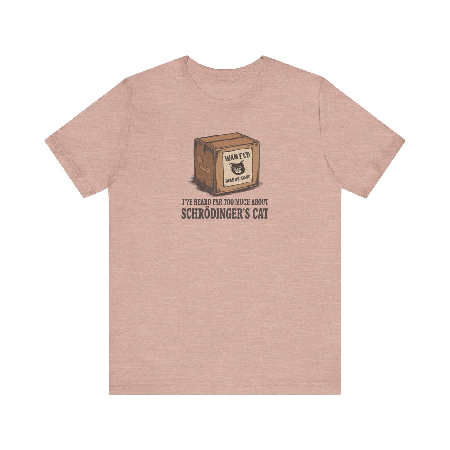 Schrödinger’s Cat — Big Bang Theory Retro Tee (Light)