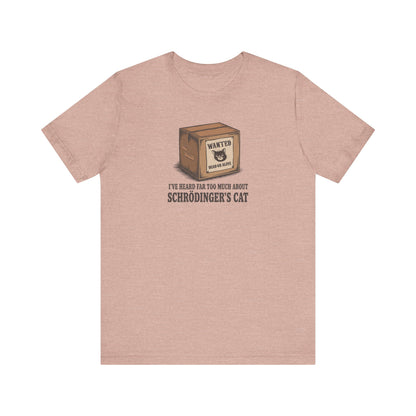 Schrödinger’s Cat — Big Bang Theory Retro Tee (Light)