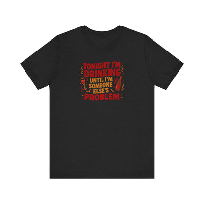 The Problem is Coming From Inside the Bar — Retro Tee (Dark)