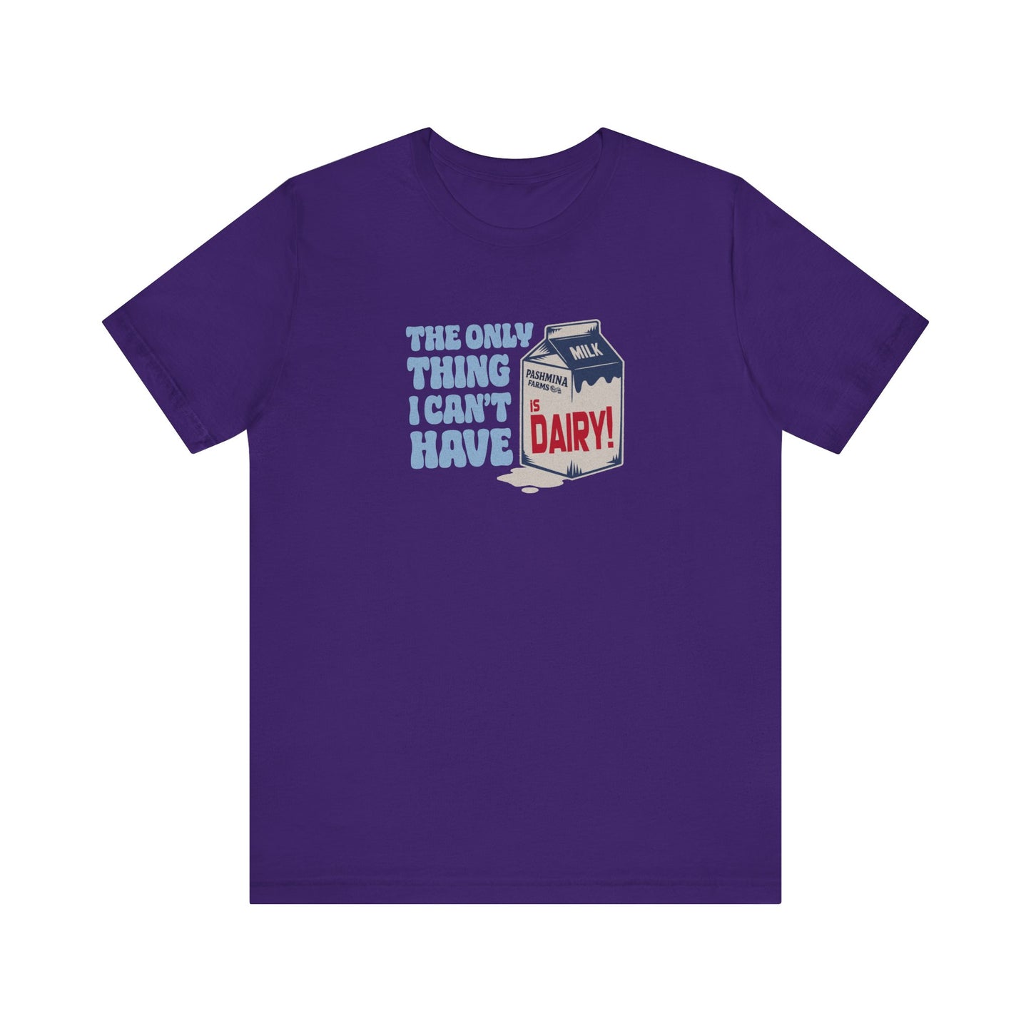 Can’t Have Dairy — Friends Jill Green Retro Tee (Dark)