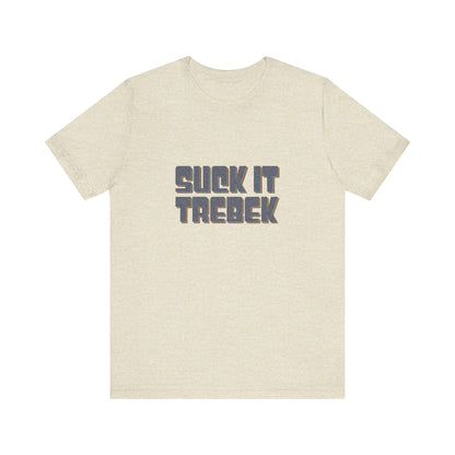 Suck It Trebek — SNL Celebrity Jeopardy Sketch Retro Tee (Light)