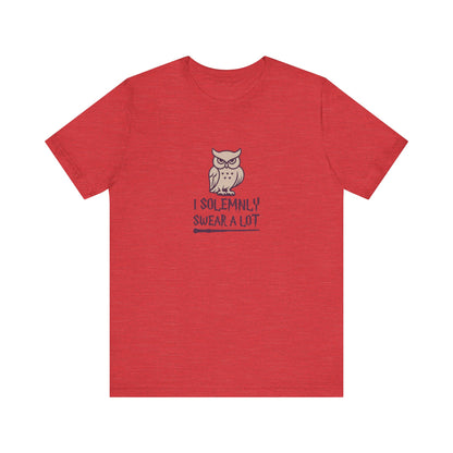 I Solemnly Swear a Lot — Harry Potter Retro Tee (Light)