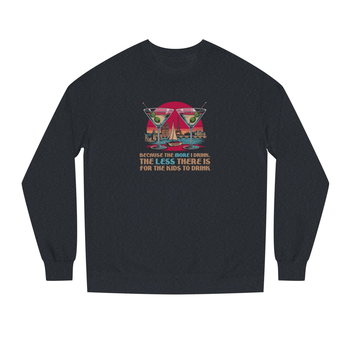 Open Bar (for the Kids) — Friends Retro Sweatshirt (Dark)