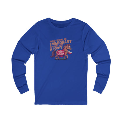 The Pride of Krakow — Seinfeld Retro Long Sleeve (Dark)