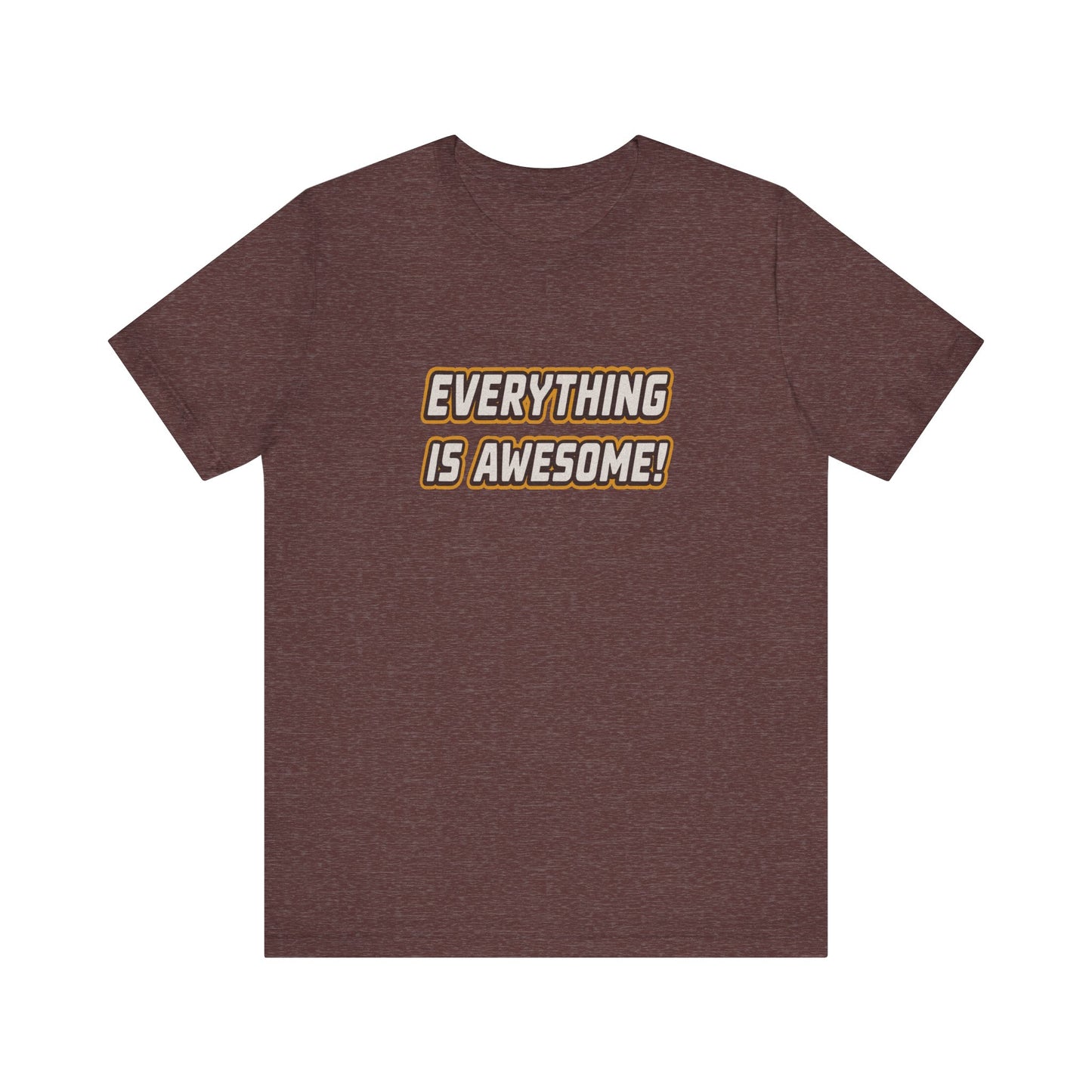 Everything is Awesome! — The LEGO Movie-Inspired Retro Tee (Dark)