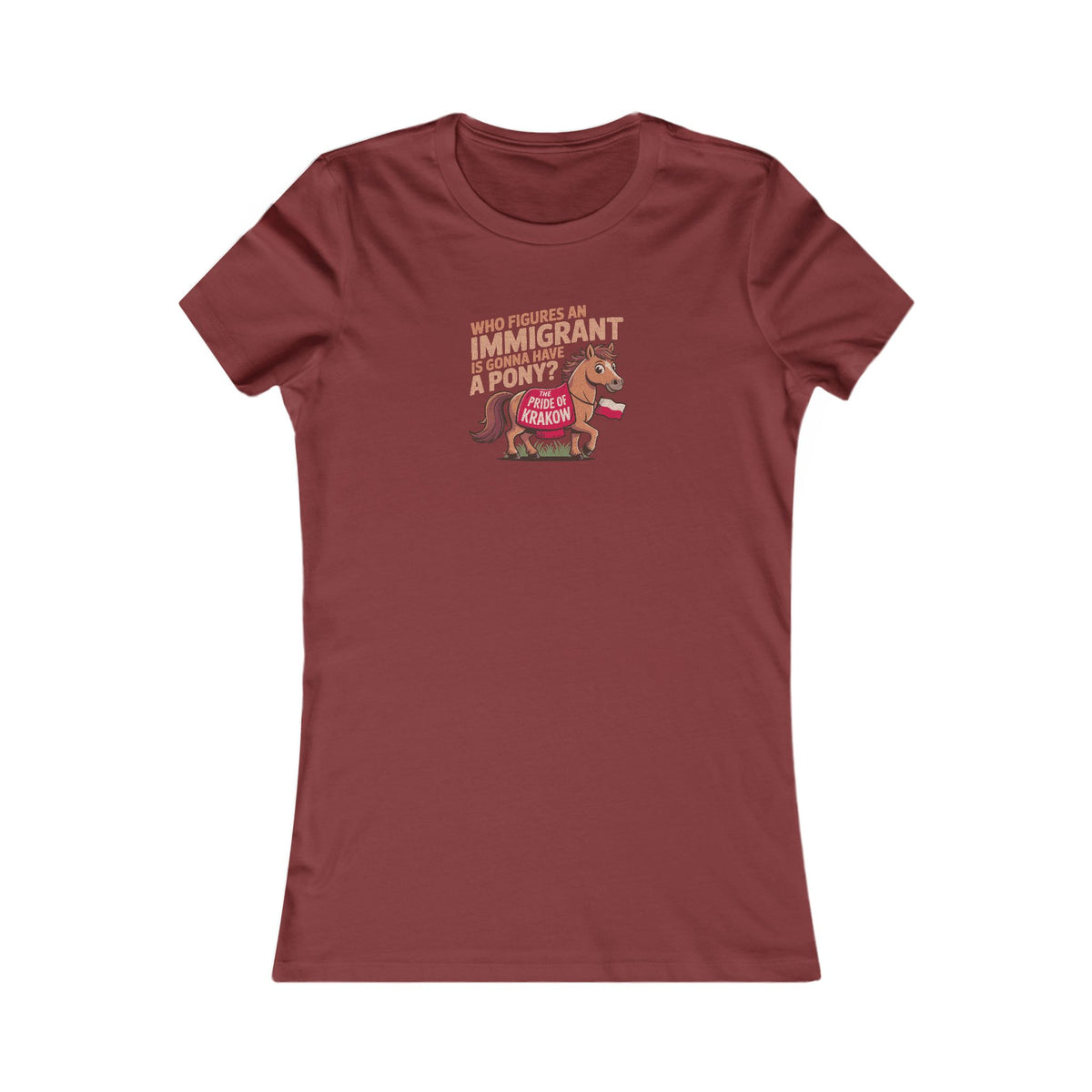 The Pride of Krakow — Seinfeld Retro Women's Tee (Dark)