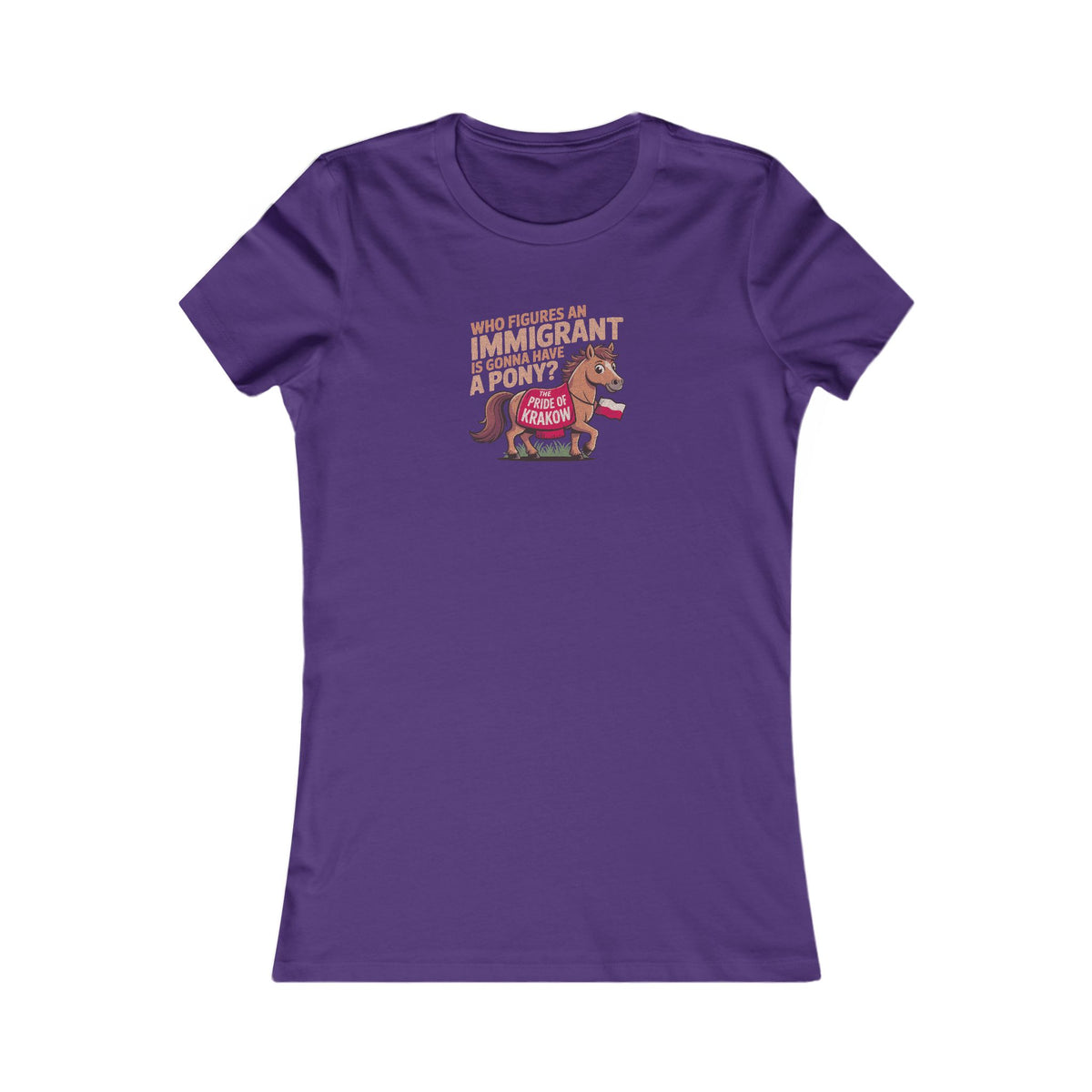 The Pride of Krakow — Seinfeld Retro Women's Tee (Dark)