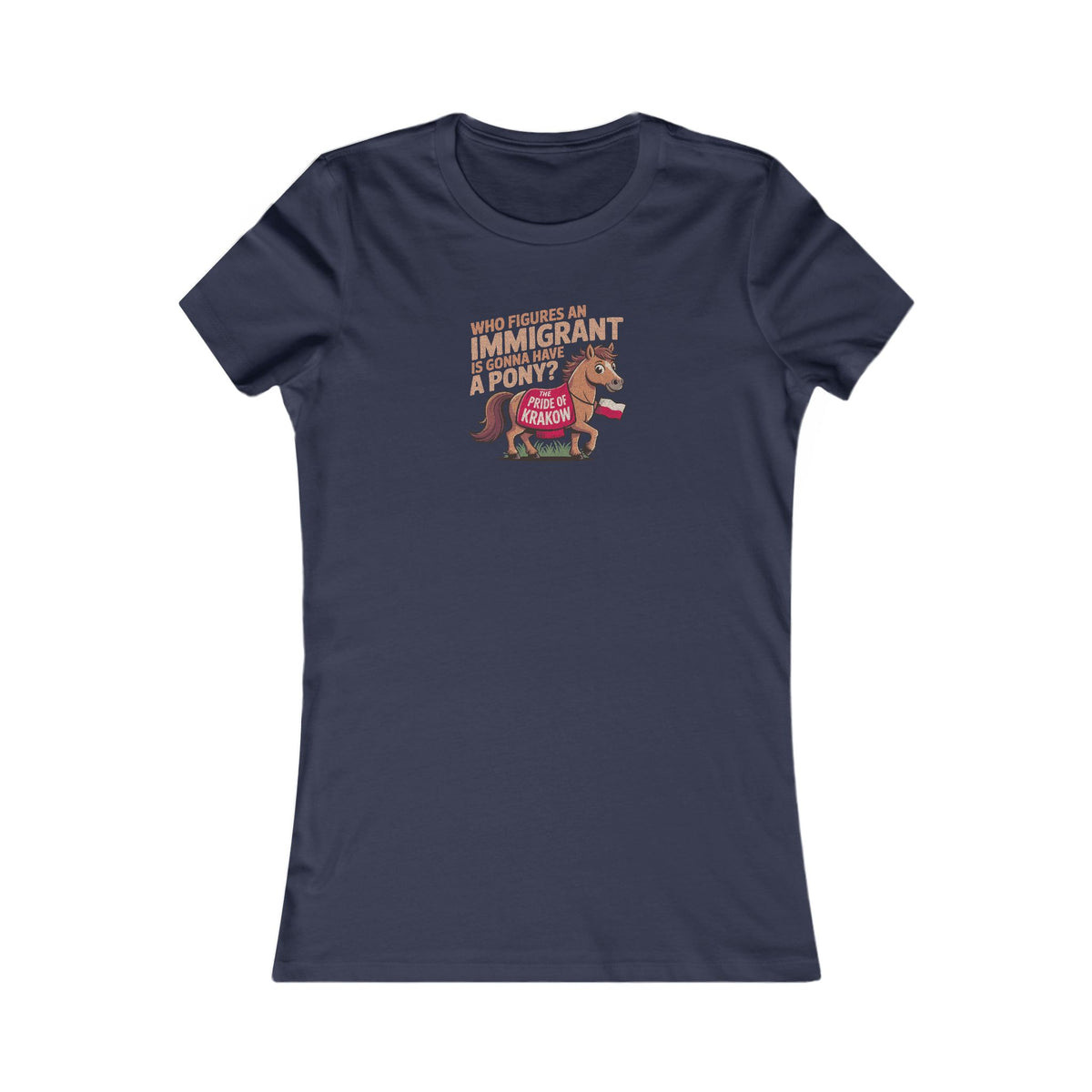 The Pride of Krakow — Seinfeld Retro Women's Tee (Dark)