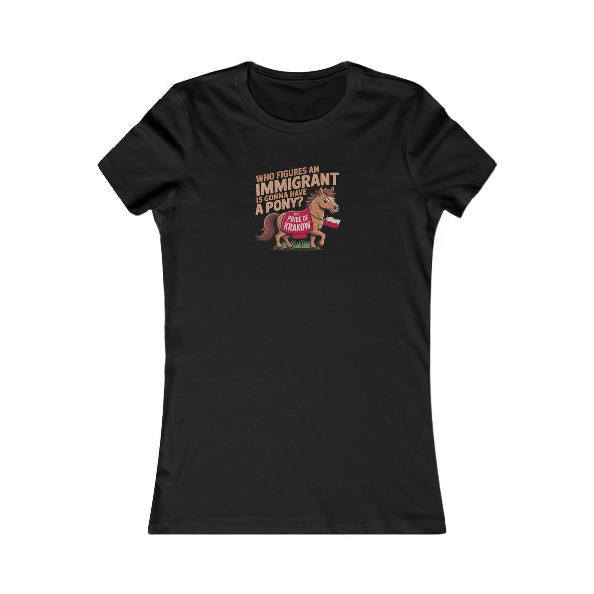 The Pride of Krakow — Seinfeld Retro Women's Tee (Dark)
