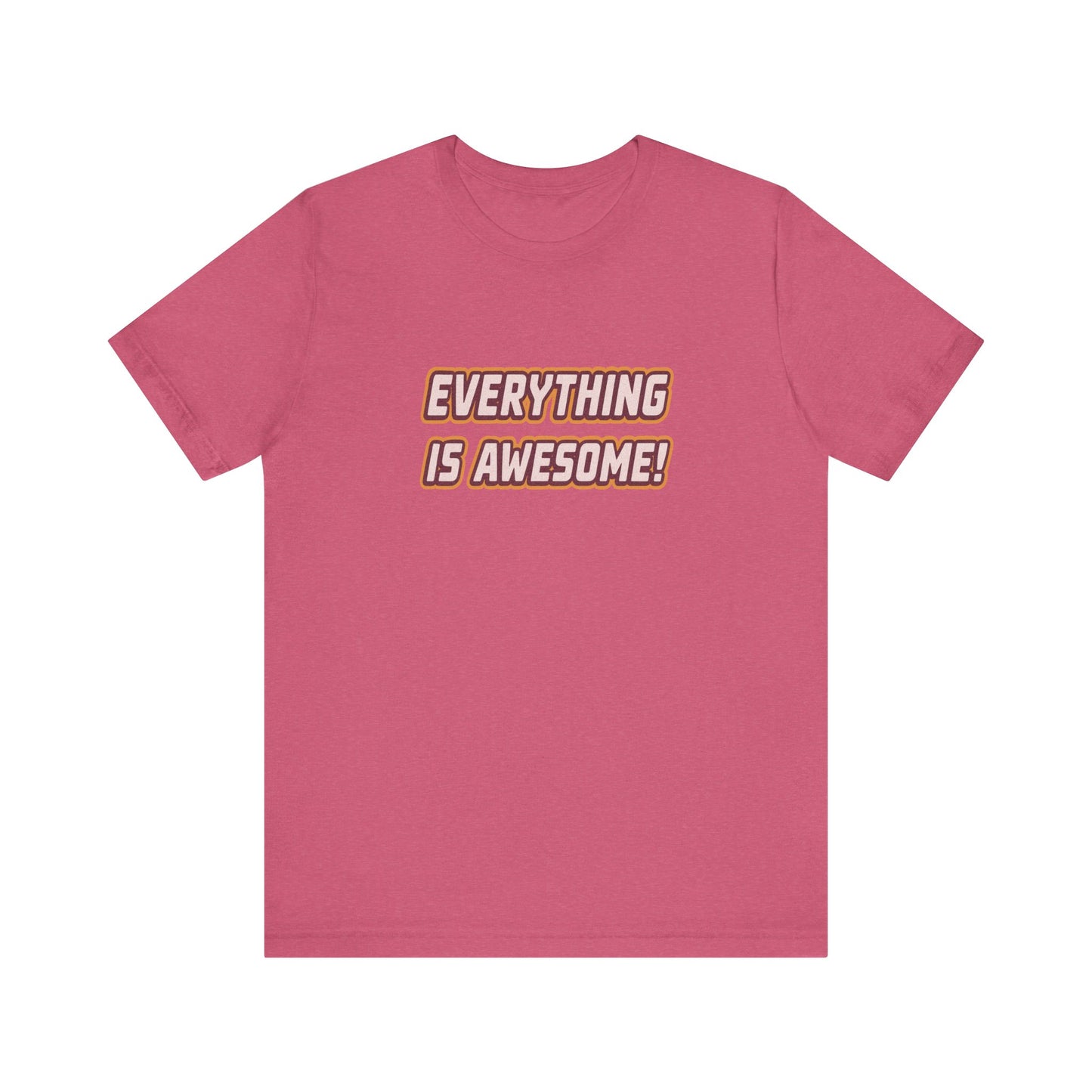 Everything is Awesome! — The LEGO Movie-Inspired Retro Tee (Light)
