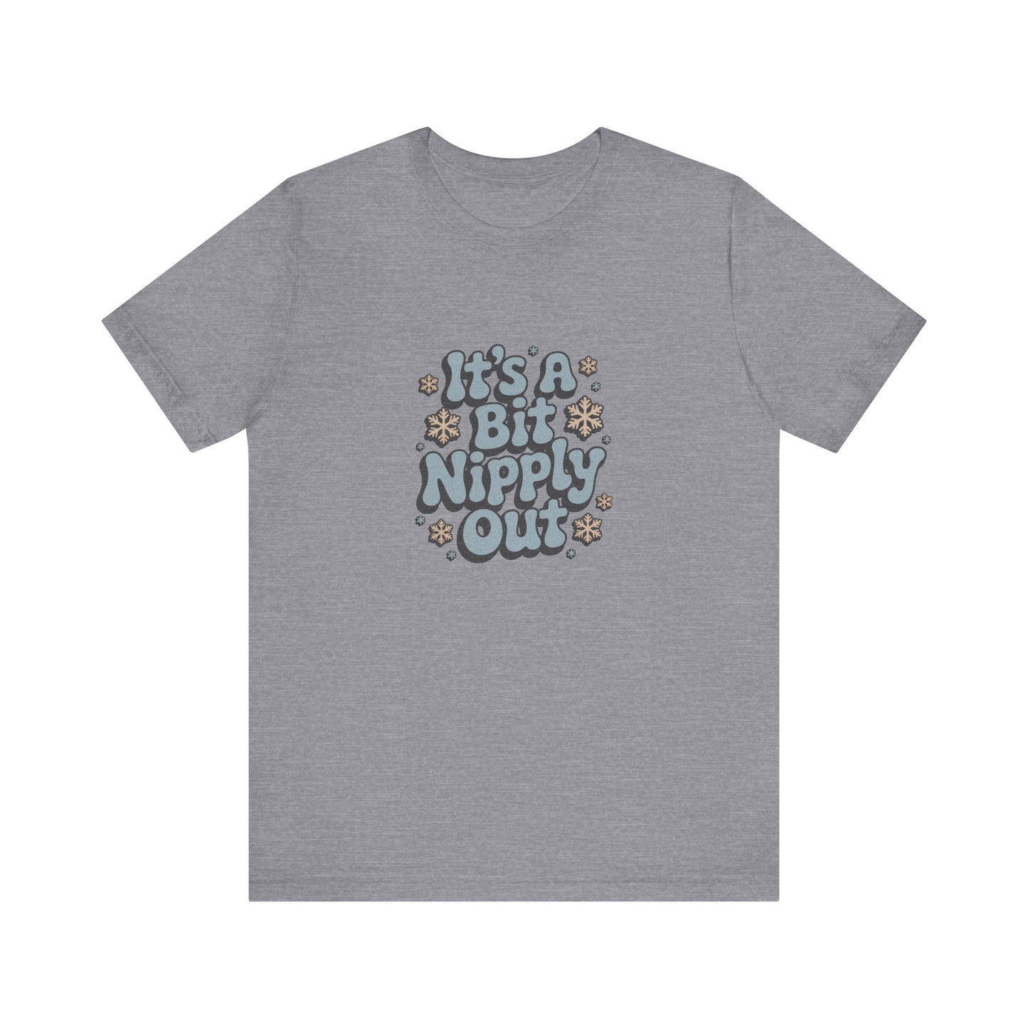 It's a Bit Nipply Out — Christmas Vacation Retro Tee (Light)