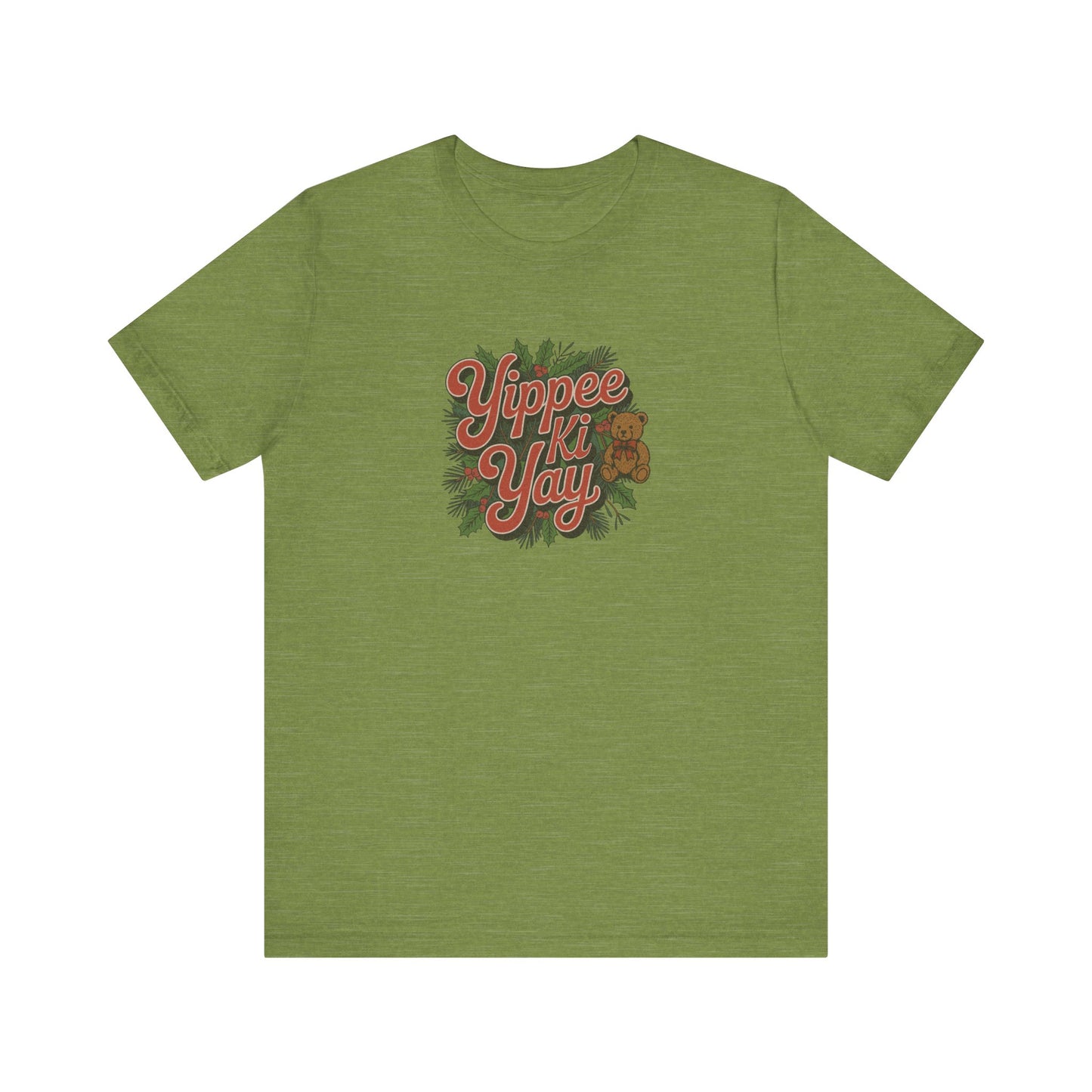 Yippee Ki Yay — Die Hard Retro Christmas Tee (Light)